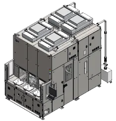 The world's only FOUP and FOSB cleaner with body and cover separation, avoiding cross contamination