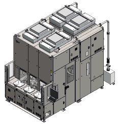 The world's only FOUP and FOSB cleaner with body and cover separation, avoiding cross contamination